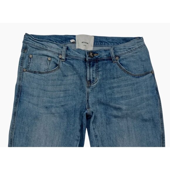 OneTeaspoon Freebirds II Jeans Womens 31 Blue Stretch Denim Petite Skinny Fit - Picture 2 of 9